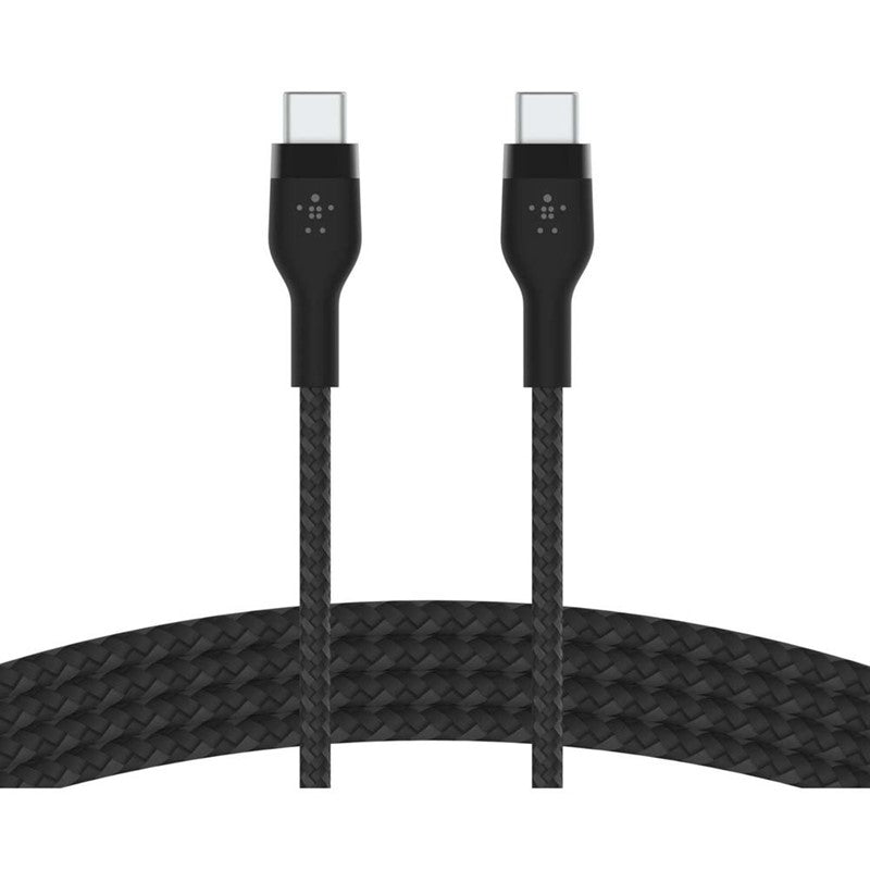 Belkin Braided Silicone Lightning USB-C to USB-C Cable - 1 M Belkin Braided Silicone Lightning USB-C to USB-C Cable - 1 M